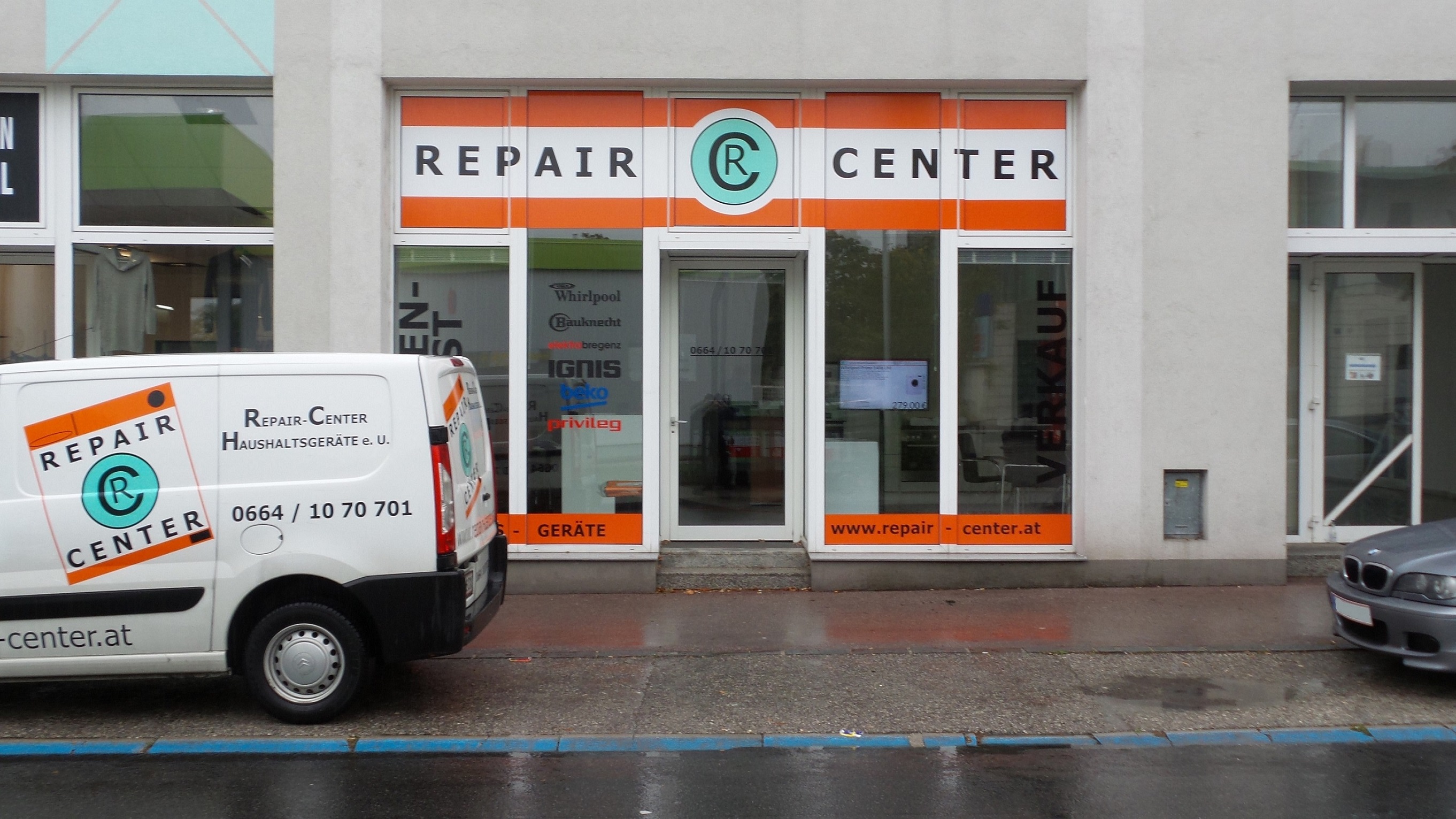 Geschäftslokal des Unternehmen Repair Center Haushaltgeräte